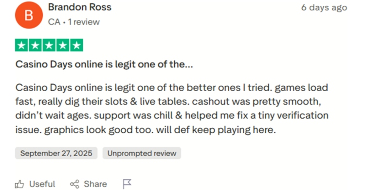 Trustpilot Feedback